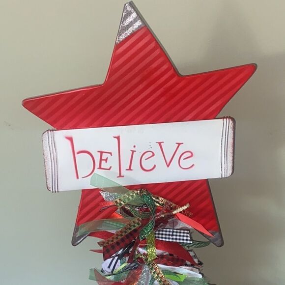 Deb Peters ⭐️ Holiday “believe” Star Stand ⭐️ - Picture 4 of 8